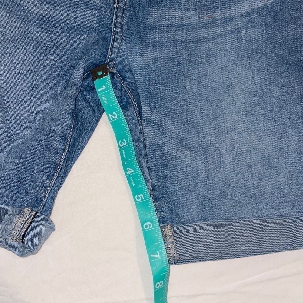 Jessica Simpson Cherish Bermuda Walking Denim Shorts - Picture 7 of 10